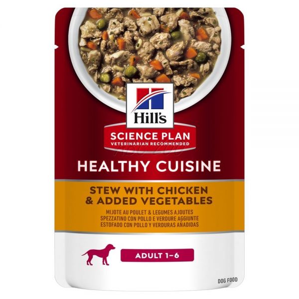Hill's Science Plan Healthy Cuisine Adult Chicken 3 x (12 x 90g)