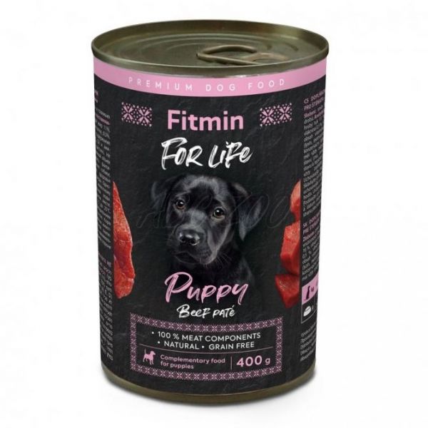 Konzerva Fitmin For Life PUPPY Beef 6 x 400 g