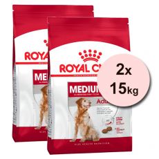 ROYAL CANIN Medium Adult 7+ granule pre dospelé starnúce stredné psy 2 x 15 kg