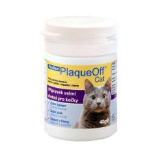PlaqueOff Cat - odstránenie a prevencia zubného kameňa, 40g