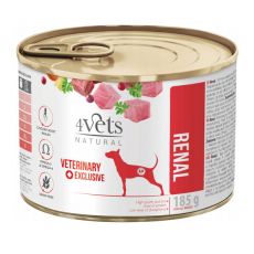 4Vets Natural Veterinary Exclusive RENAL 185 g