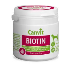 Canvit Biotin - prípravok na zdravú a lesklú srsť 100 tbl. / 100 g