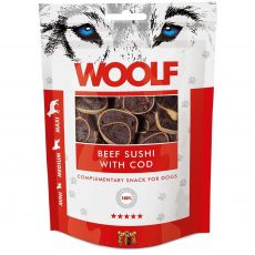 WOOLF Beef Sushi with Cod 100g