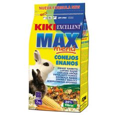 KIKI EXCELLENT MAX MENU - krmivo pre trpasličie králiky 2kg