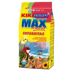 KIKI MAX MENU Cotorritas - krmivo pre korely a agapornisy 500g