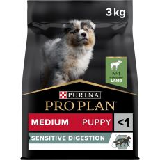 PRO PLAN MEDIUM PUPPY Sensitive Digestion jahňacie 3kg