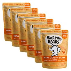 BARKING HEADS Bowl Lickin’ Chicken GRAIN FREE 6 x 300 g