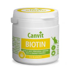 Canvit Biotin - prípravok na zdravú a lesklú srsť mačiek 100 tbl. / 100 g