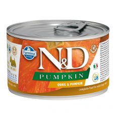 Farmina N&D dog Quail & Pumpkin konzerva 140 g