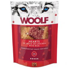 WOOLF Hearts of Duck or Chicken with Rice 100g