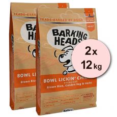 BARKING HEADS Bowl Lickin’ Chicken ADULT 2 x 12 kg