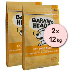 BARKING HEADS Fat Dog Slim LIGHT 2 x 12 kg