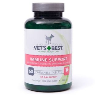 Vet´s Best žuvacie tablety na podporu imunity pre psy 60 ks