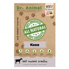 Dr.Animal 100 % kozie mäsové prúžky 80 g