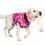 Pooperačné oblečenie pre psa XXS kamufláž ružová