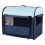 Transportný box pre psov - tmavo/svetlo modrá, 50 x 50 x 60 cm