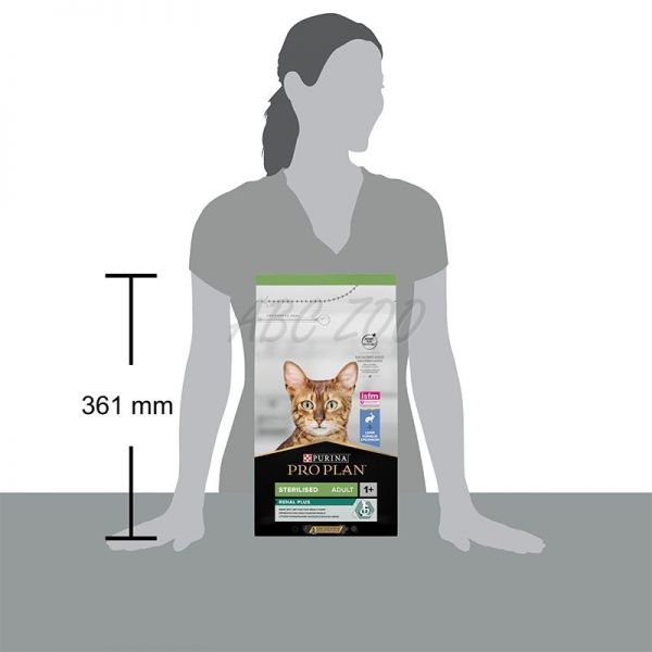 PURINA PRO PLAN CAT STERILISED RENAL PLUS králik 1,5 kg