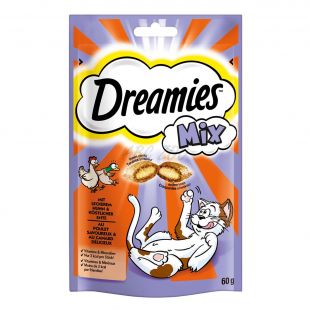 Dreamies Mix pochúťky kura a kačka 60 g
