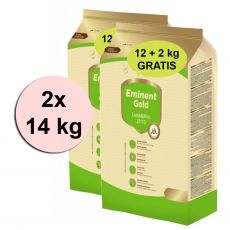 EMINENT GOLD Lamb & Rice 2 x 12 kg + 4 kg GRATIS