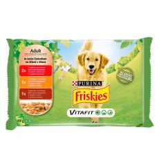 Friskies Vitafit Adult Multipack v šťave 4 x 100 g