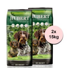HUBERT krmivo pre lovecké psy 2 x 15 kg
