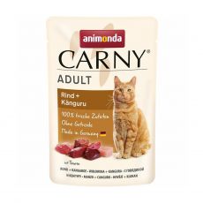 Animonda CARNY Cat Adult hovädzie + klokan 85 g