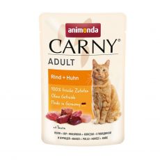 Animonda CARNY Cat Adult hovädzie + kuracie 85 g