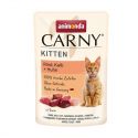 Animonda CARNY Cat Kitten hovädzie, teľacie + kuracie 85 g