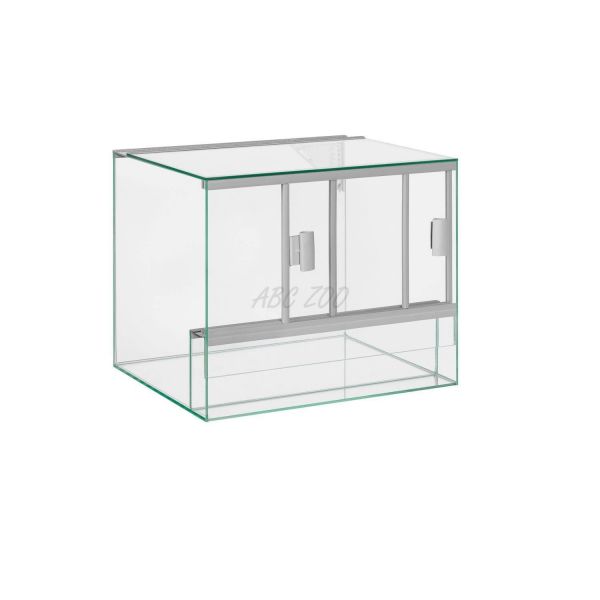 Terárium vyrobené zo skla s dvierkami 50 x 30 x 40 cm / 60L