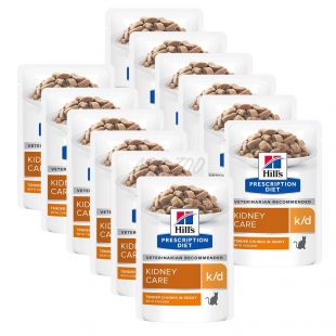 Hill's Prescription Diet Feline Kidney Care k/d Chicken 12 x 85 g