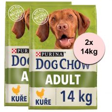 PURINA DOG CHOW ADULT Chicken 2 x 14 kg