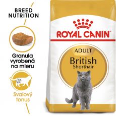 Royal Canin British Shorthair Adult granule pre britské krátkosrsté mačky 400 g