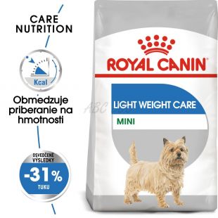 ROYAL CANIN Mini Light Weight Care diétne granuly pre psy 8 kg