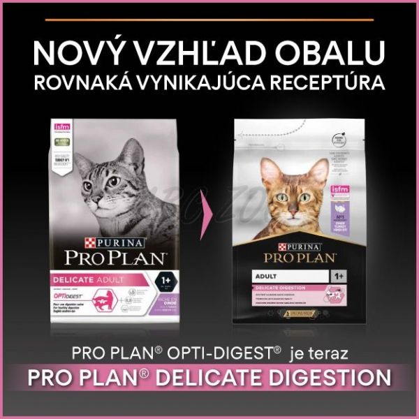 PURINA PRO PLAN CAT DELICATE DIGESTION morka 1,5 kg
